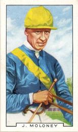1936 Gallaher Famous Jockeys #37 Jack Moloney Front